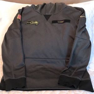 COPY - NFL Seattle Seahawks Nike Youth L Salute  to service hoodie by Onfield A…